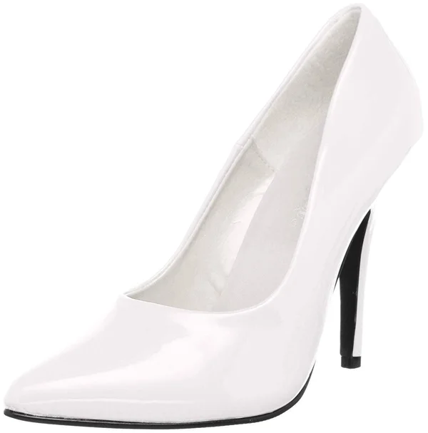 Pleaser - Seduce-420 11, White Patent