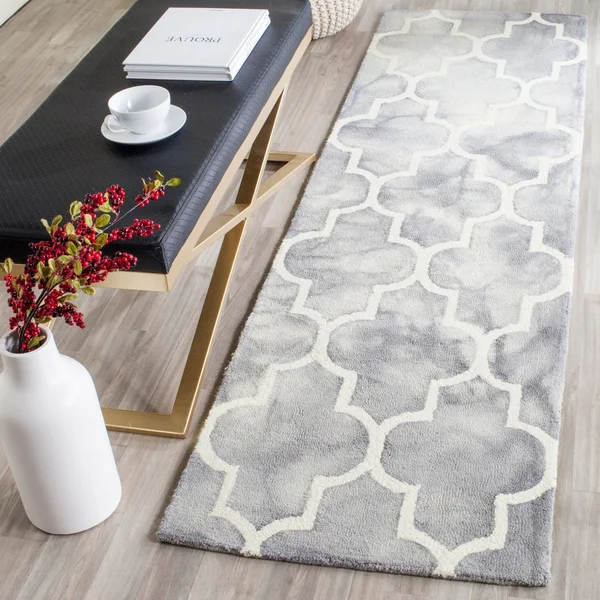 Safavieh Dip Dye DDY535H Gold - Ivory Rug 2&3x22 x 8& Runner