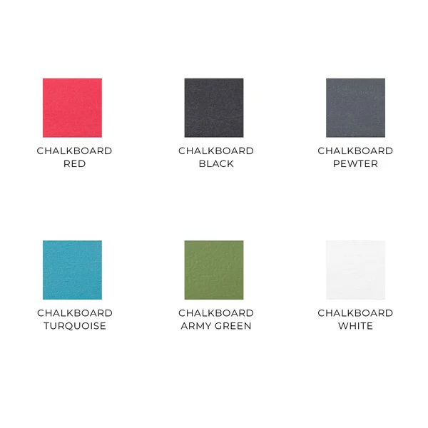 Signature Edge Chalkboard Turquoise Painted Wood Frame - 4x22 x 6x22