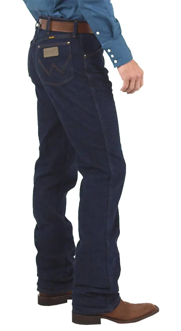 Wrangler Men's Cowboy Cut Regular Fit Stretch Jeans - Navy