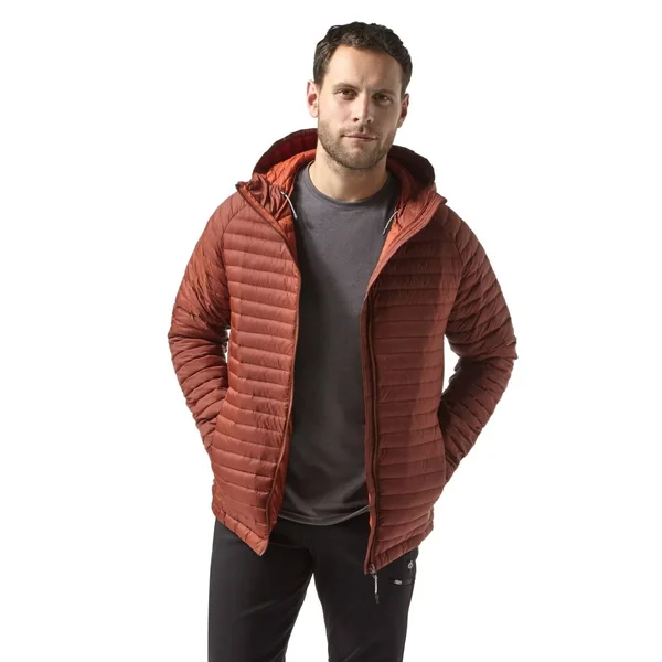 Craghoppers Men's Venta Lite Hooded Jacket - XXL - Burnt Umber