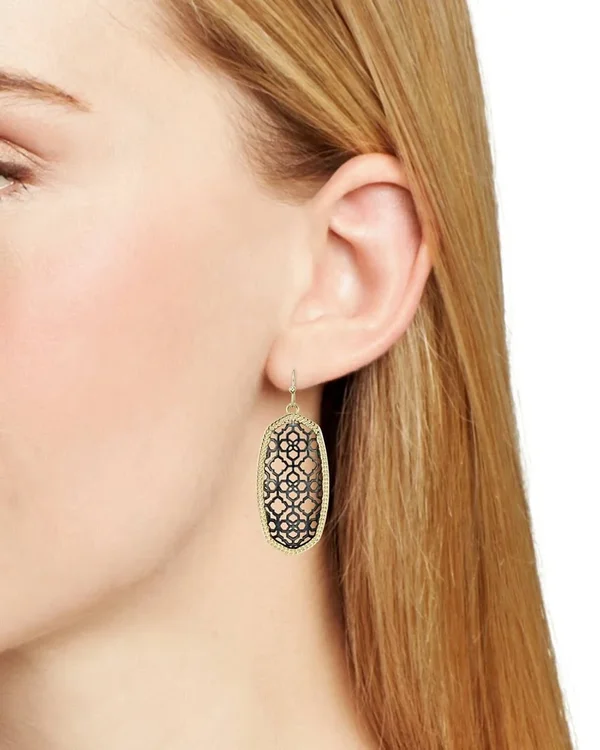 Kendra Scott Elle Earrings in Gold Filigree
