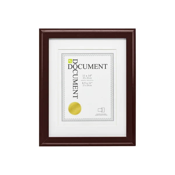 Kiera Grace Oxford 11x22 x 14x22 Document Frame 8-Pack - Brown