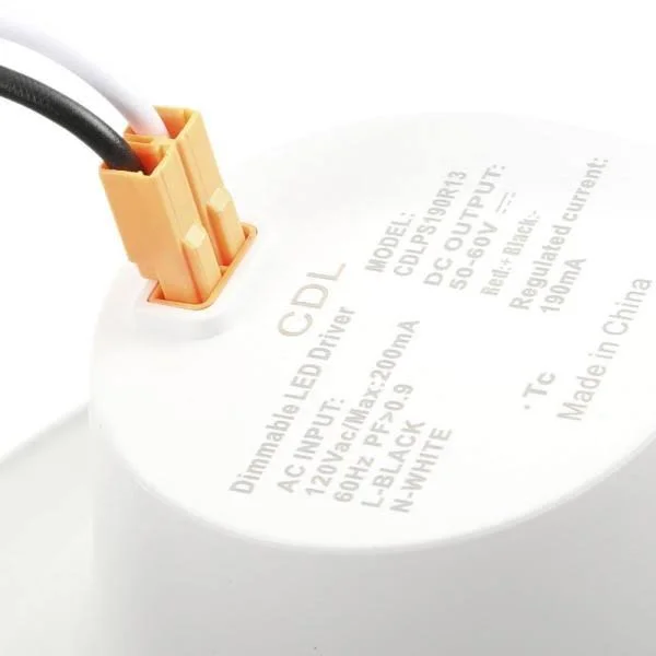 Designers Fountain 6-in White Baffle Recessed Light Trim, RB6WH9T9027-12