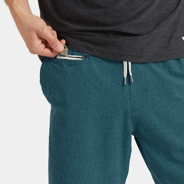Vuori Men's Banks Short - XL, Palm Linen Texture