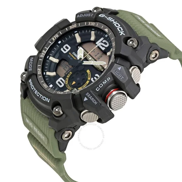 Casio Men's GG1000-1A3D &G-Shock& Green Cloth Watch