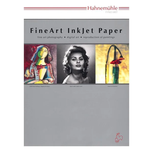 Hahnem黨le Photo Rag A 4 Bright White, 310 G, 25 Sheets