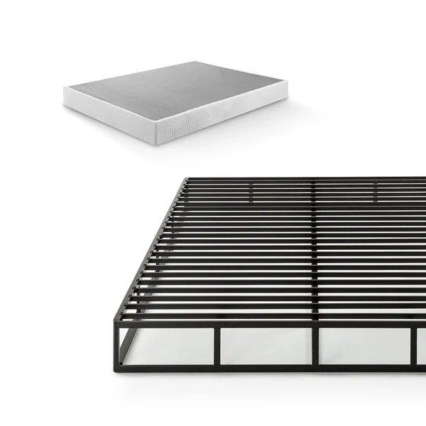 Zinus 7.5 inch Quick Lock Smart Box Spring, Mattress Foundation, Strong Steel Structure, Easy ASSEMBLY, King