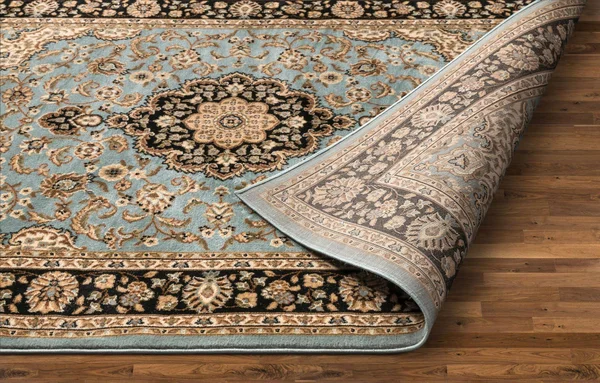 Well Woven 541068 Barclay Medallion Kashan Light Blue Area Rug