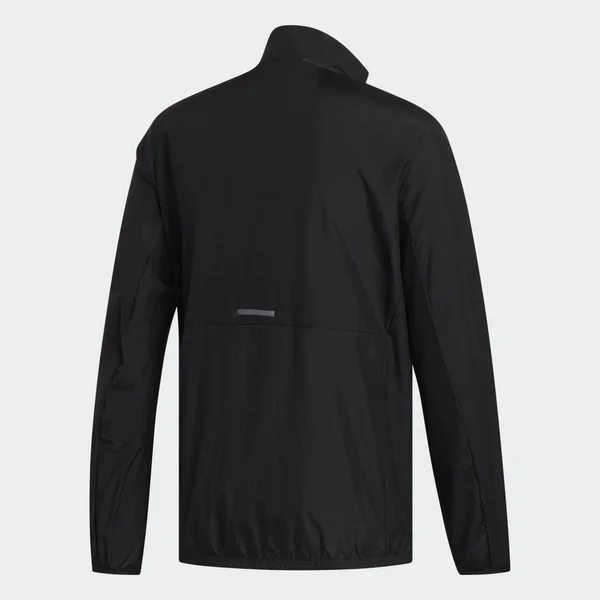 Adidas Men's Run It 3-Stripes Anorak Jacket - Black, M