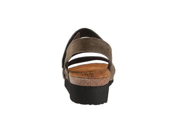 Naot Women's Kayla Sandal - Size: 43, Oily Olive Suede