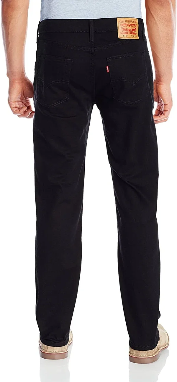 Levi&s Men's 514 Straight Fit Jeans - Black 28x32