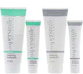 Supersmile Extra White Teeth Whitening Kit w/Travel Set