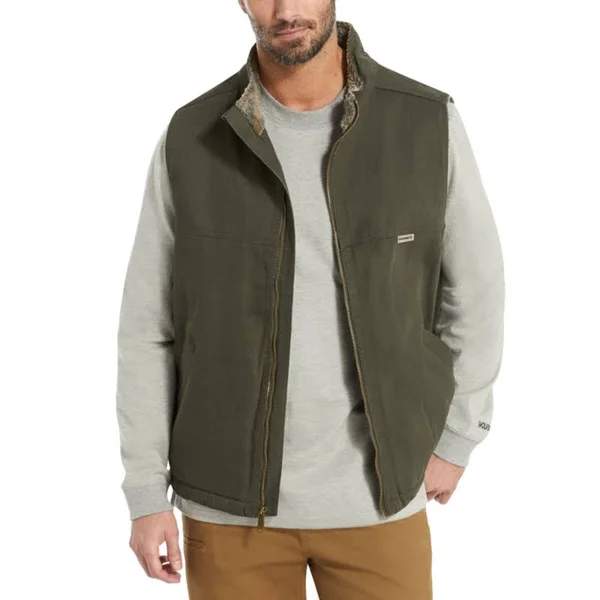 Wolverine Men's Upland Vest (Big & Tall) Olive, Size LT
