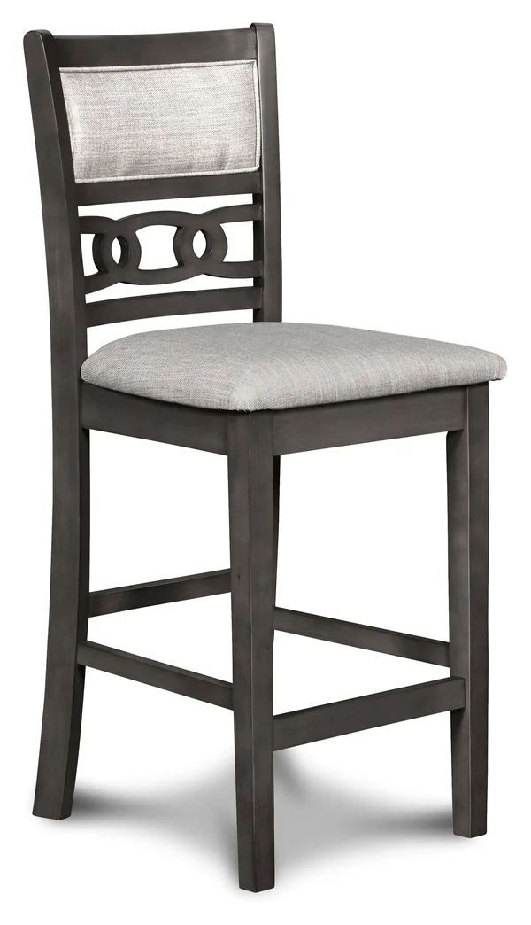 New Classic Furniture GIA Counter Chairs - Set of 2, Gray