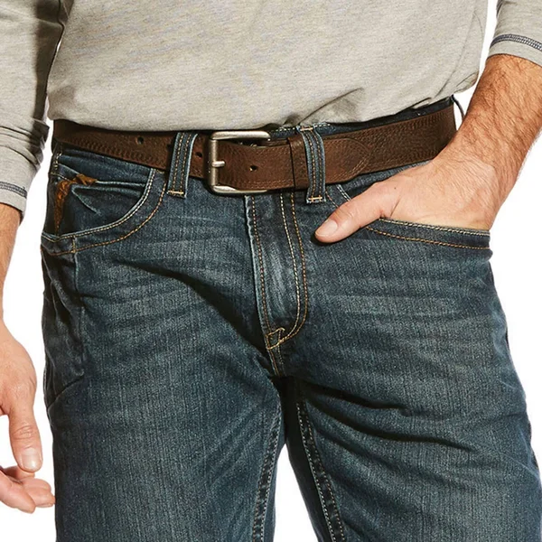 Ariat Rebar Jeans: Men's 10016222 Ironside M5 Slim Fit Straight Leg Jeans