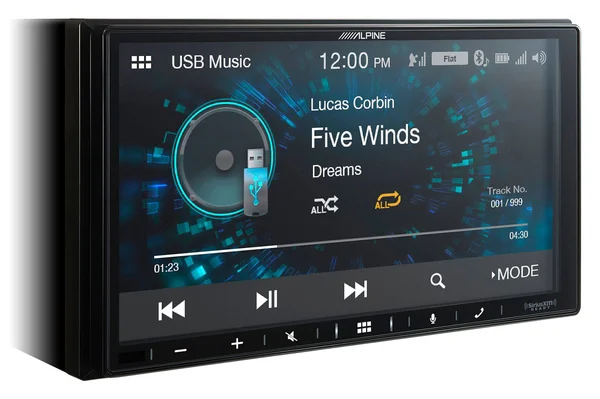 Alpine iLX-W650 7x22 Digital Media Bluetooth Car Receiver CarPlay/Android+Camera