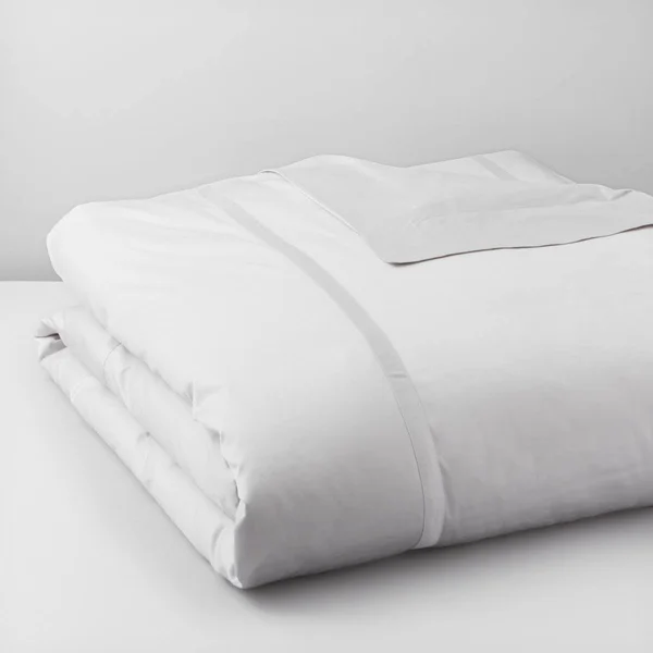 Matouk Nocturne - King Duvet Cover - Silver