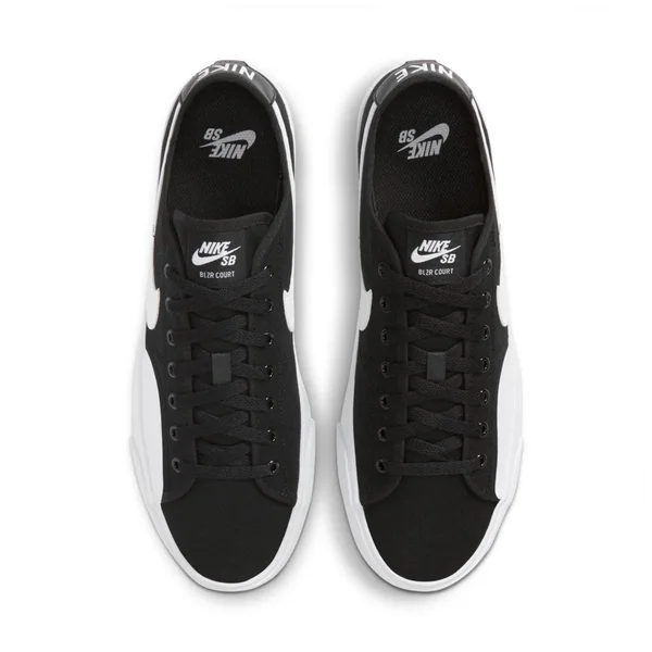 Nike SB Blzr Court Shoes - Black/White - 6.5