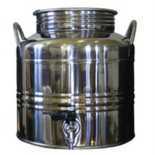 Superfustinox Stainless Steel Water Dispenser Fusti 15 Liter 3.96 Gal