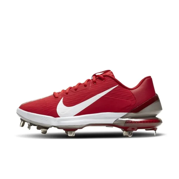Nike Men's Force Zoom Trout 7 Pro Metal Baseball Cleats, Red