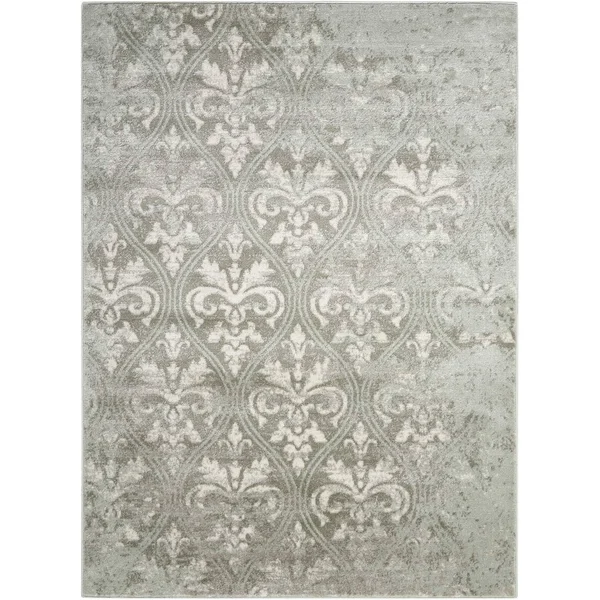 Porch & den Sutton Grey Area Rug - 8& Square