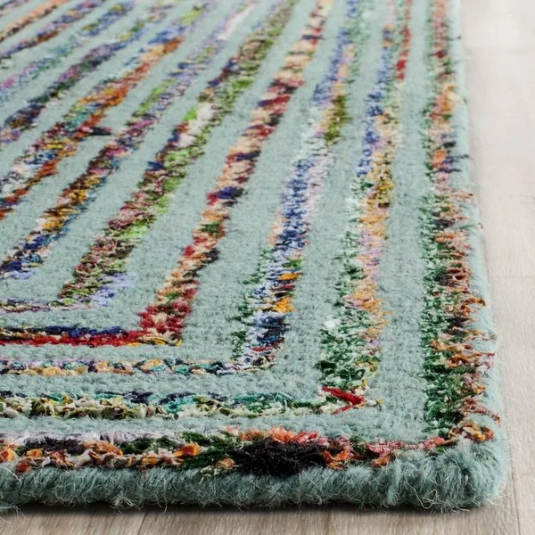 Safavieh Nantucket NAN603A Teal Rug 6&x 9& Rectangle
