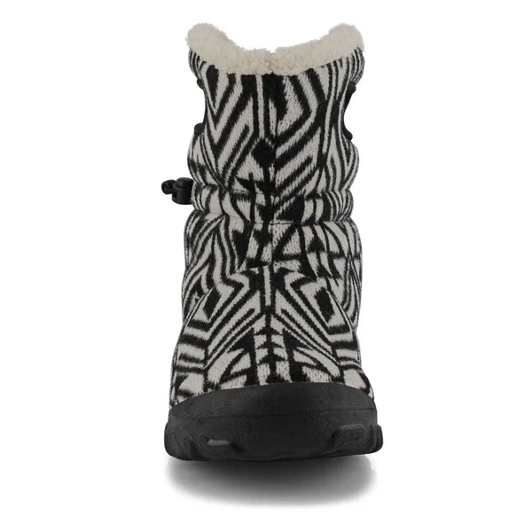 Bogs Women's B-Moc Mid Geo (6 Dark Gray Multi)