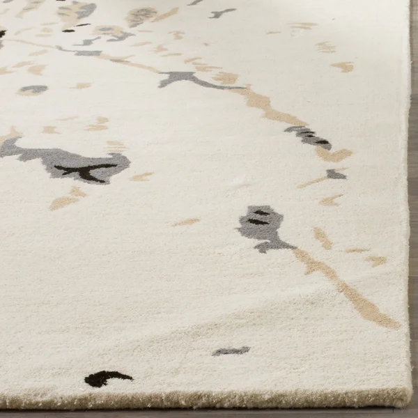 Safavieh Bella BEL117A 2&3x22 x 9&0x22 Runner Ivory - Grey Area Rug