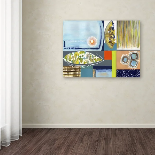 Trademark Fine Art Wyanne 'Moreland Mural' Canvas Art, 35x47