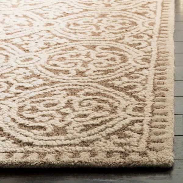Safavieh CAM232A Cambridge Area Rug, Brown, White: 5-ft x 8-ft