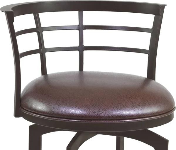 Armen Living Viper 26x22 Barstool in Auburn Bay Finish with Brown