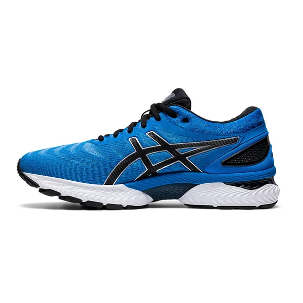 Asics Men's GEL-Nimbus 22 Running Shoes Directoire Blue/Black 11
