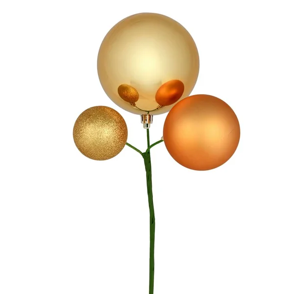 18x22 Copper/Gold Ornament Pick 3/Bg - Vickerman