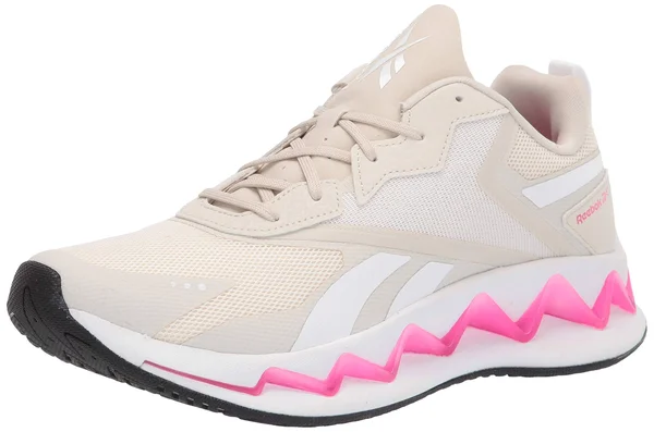 Reebok Women's Zig Elusion Energy Running Shoes in White/Alabaster Size 9.0