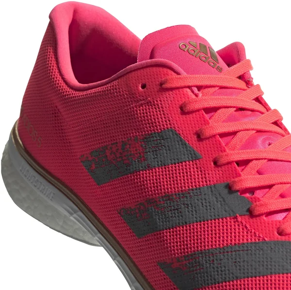 Adidas Adizero Adios 5 Boost Mens Running Shoes - Pink-7.5