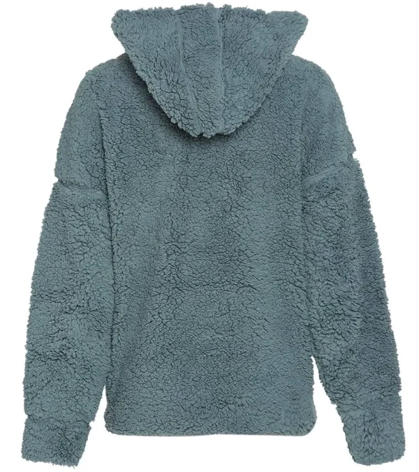Prana - Women's Permafrost Half Zip - Smoky Blue, Medium