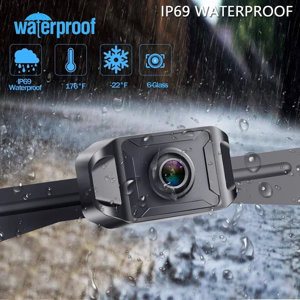 DoHonest HD 1080p Digital Wireless Backup Camera Kit with 5 inch TFT Monitor for Trucks, cars, suvs, vans, campers Rear View Camera