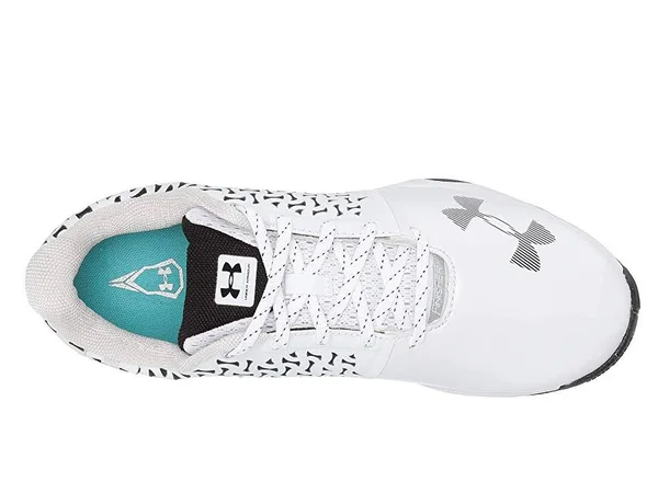 Under Armour Women's Finisher Turf Lacrosse Cleats - White, 6.5