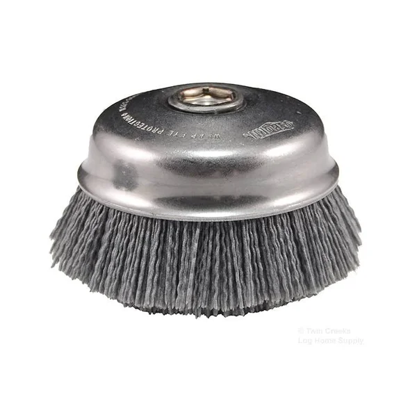 Osborn 32125SP Abrasive Cup Brush - Silicon Carbide, 6000 Maximum RPM, 4x22