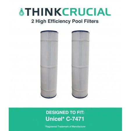 2 Pool Filters Replace Filbur Fc-1977 - Pleatco PCC105 & Unicel C-7471