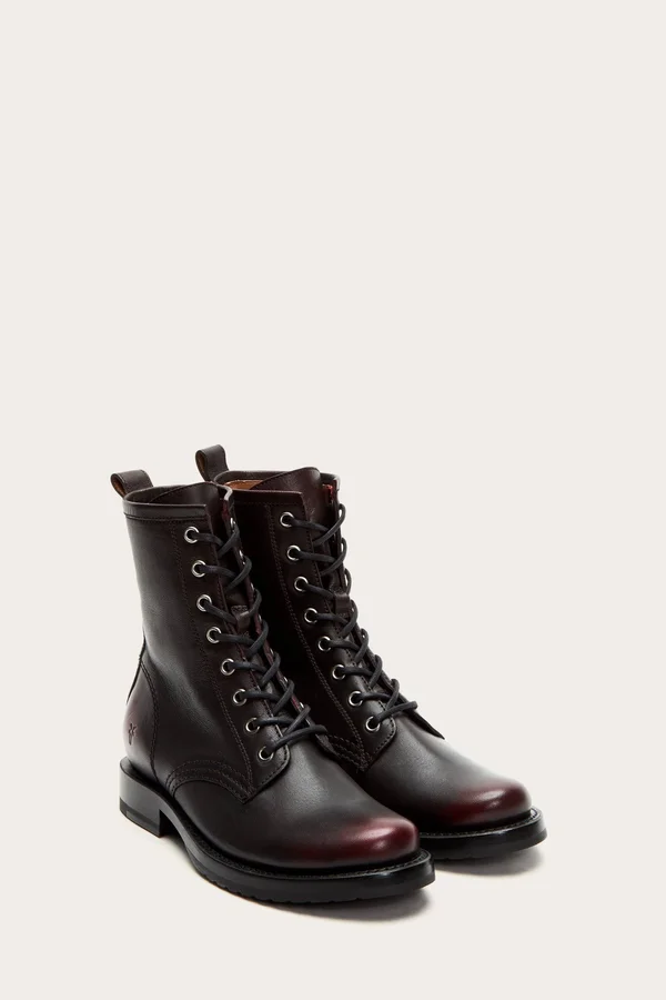 Frye Veronica Combat 3472489 - 8 - Black Scarlet