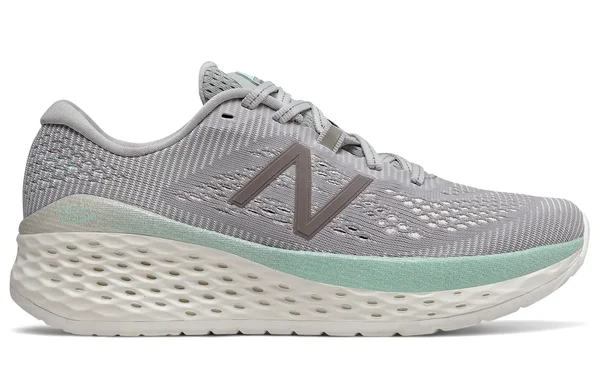 New Balance Women's Fresh Foam More Running Shoe - 7.5 B/M US in Rain Cloud/Sea Salt/Light Reef