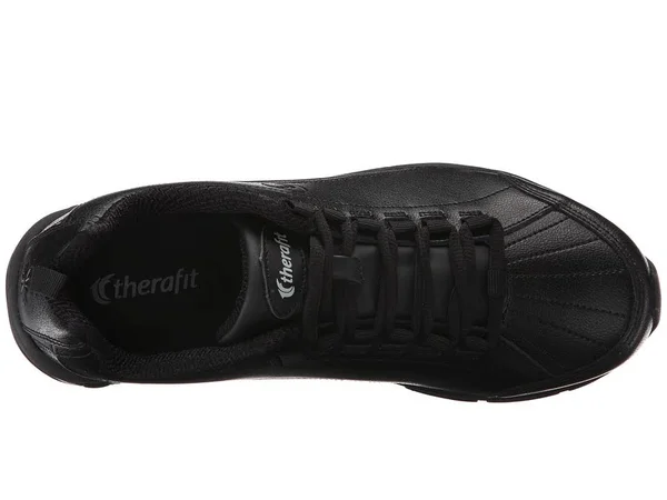 Therafit Women's Kathy Sneaker - Size: 10, Black Leather