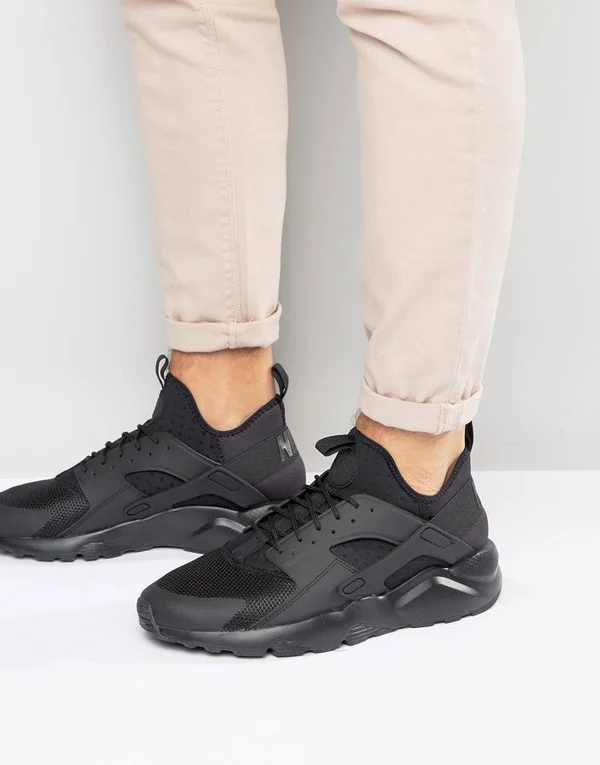 Nike Air Huarache Run Ultra Black/ Black-Black