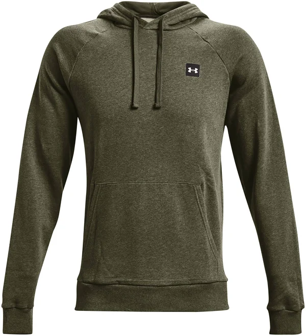 Under Armour Rival Cotton Full Zip Hoodie Green - 3XL