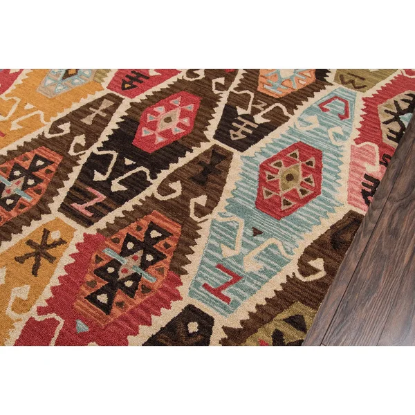 Momeni Tangier TAN-2 Multi Rug - 7 ft 6 in x 9 ft 6 in