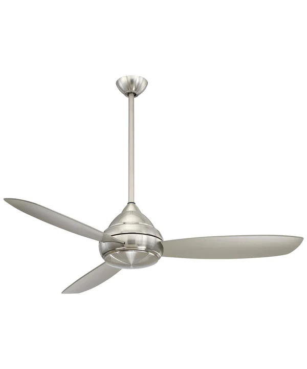 Minka-Aire F477L-BNW 58x22 Concept I Wet LED Ceiling Fan - Brushed Nickel Wet