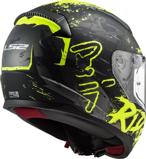 LS2 FF353 Rapid Naughty Helmet, black-yellow, Size L