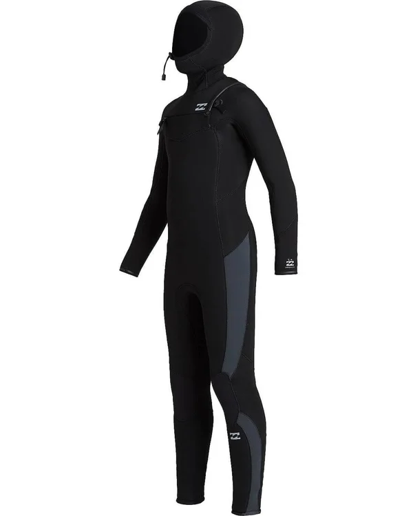 Billabong Youth Absolute 5/4 Hooded Chest Zip Wetsuit